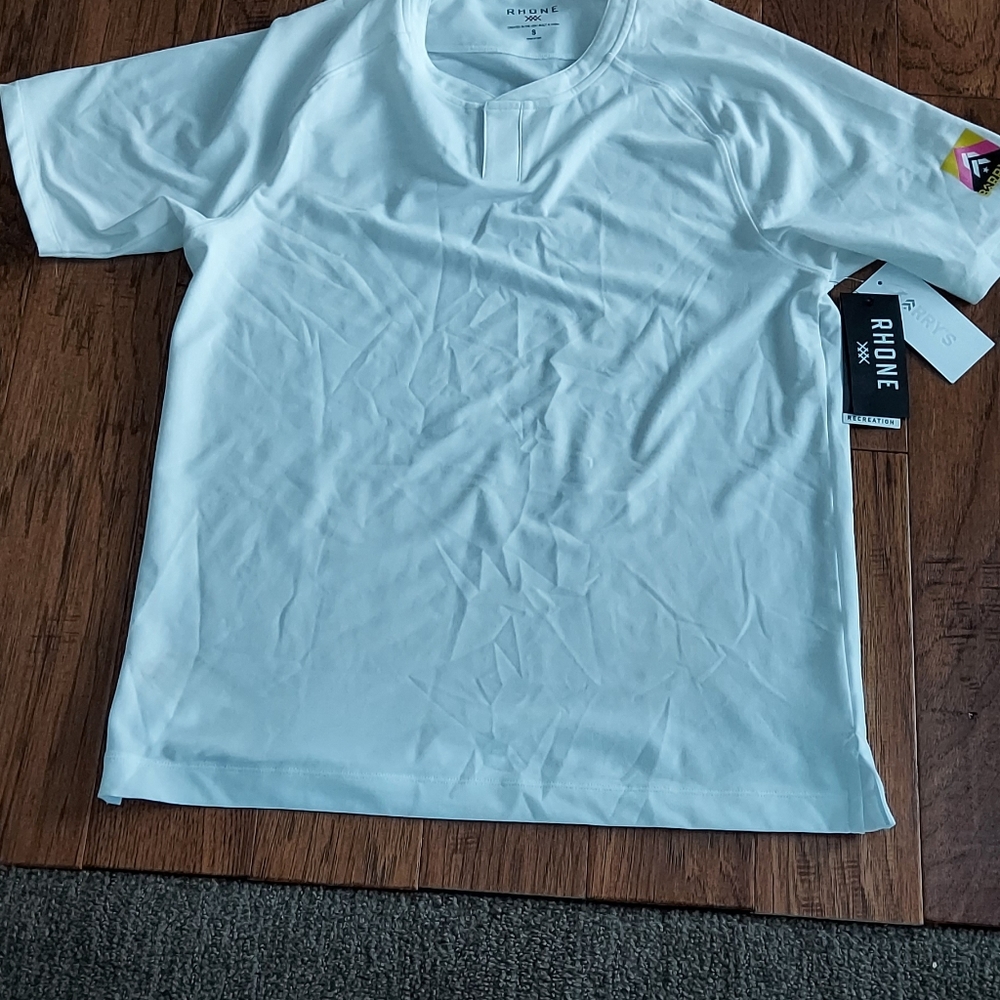 NWT Rhone white tee shirt